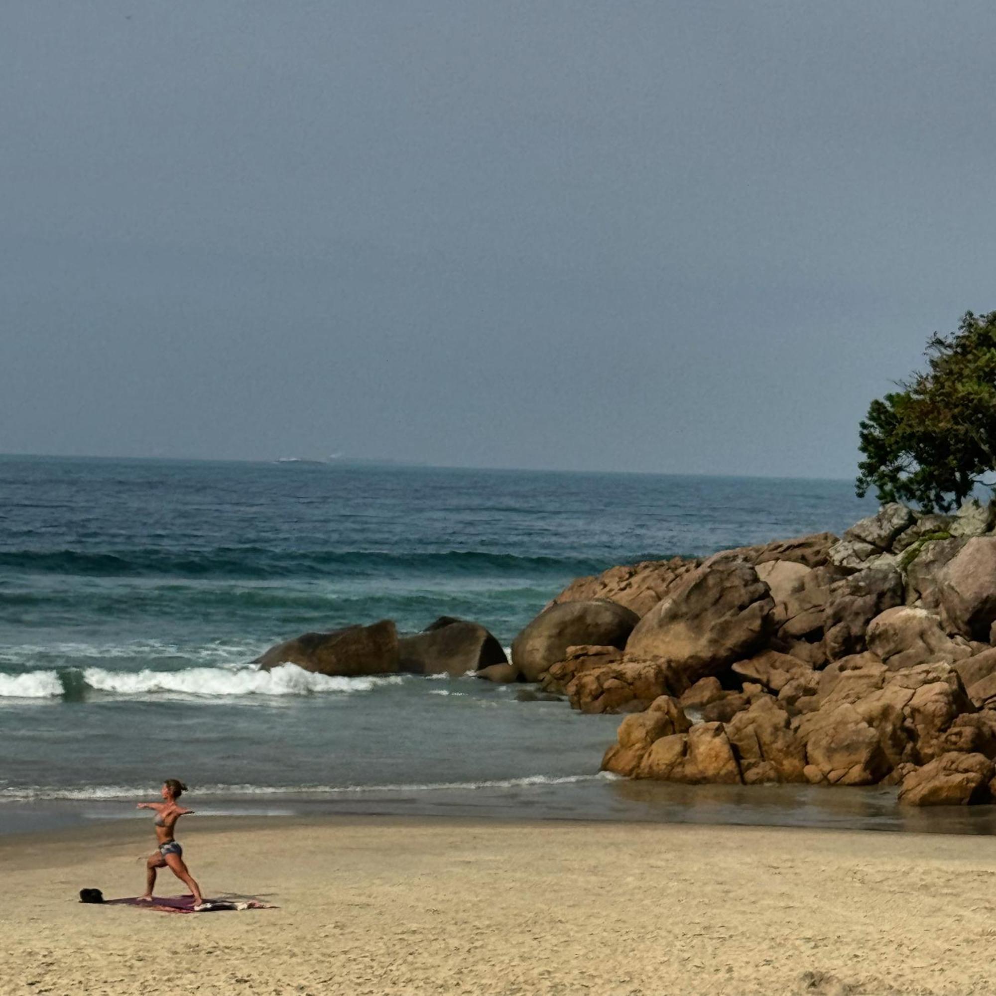 Tombo Beach Yoga E Bem-Estar Guarujá Eksteriør bilde